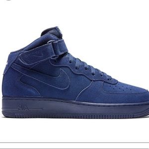 Blue Suede HighTop Nike